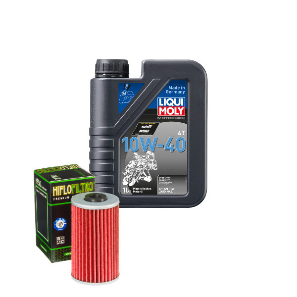 Kymco Grand Dink 125 Service Kit Ölwechsel Öl LIQUI MOLY 10W-40 Ölfilter