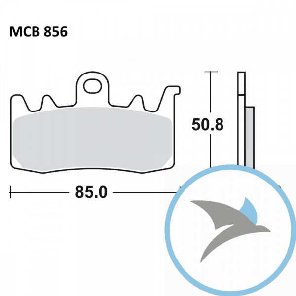 Bremsklotz Sinter SRT TRW - MCB856SRT