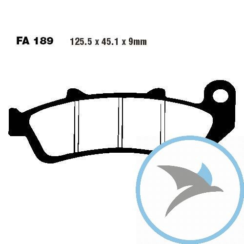 Bremsklotz Standard EBC oder 7872641 - FA189