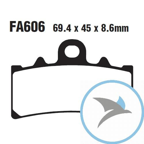 Bremsklotz Standard EBC oder 7875339 - FA606