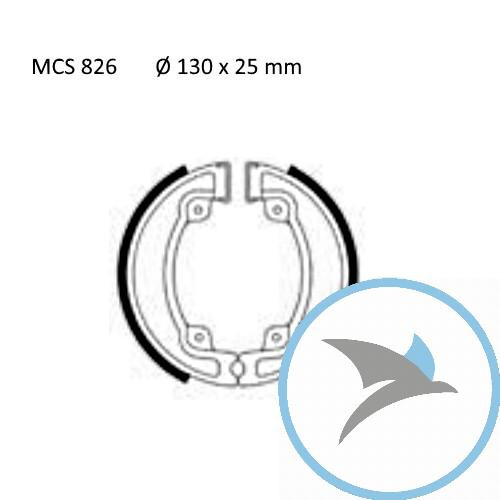 Bremsbacken ohne Feder TRW - MCS826