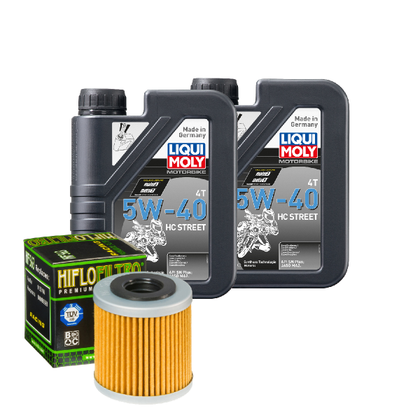 Aprilia RS4 125 /Replica Service Kit Ölwechsel Öl LIQUI MOLY 5W-40 Ölfilter