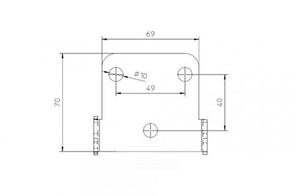 ZIEGER PRO ZIEGER-Pro Kennzeichenhalter Universal Typ 3