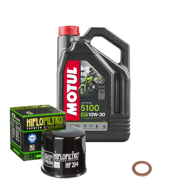 Honda NC 700 X Service Kit Ölwechsel Öl Motul 5100 10W30 Ölfilter