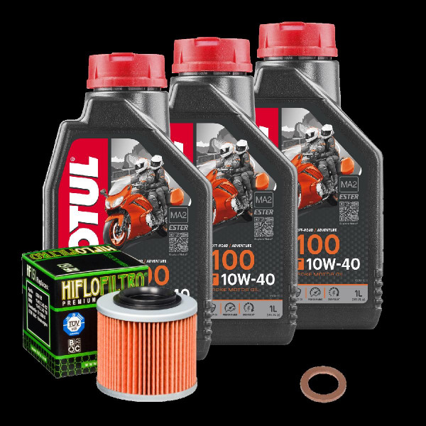 Aprilia Pegaso 650 ie Service Kit Ölwechsel Öl Motul 7100 10W40 Ölfilter