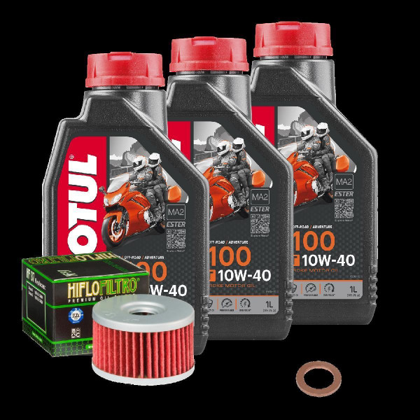 Sachs Roadster 650 Service Kit Ölwechsel Öl Motul 7100 10W40 Ölfilter