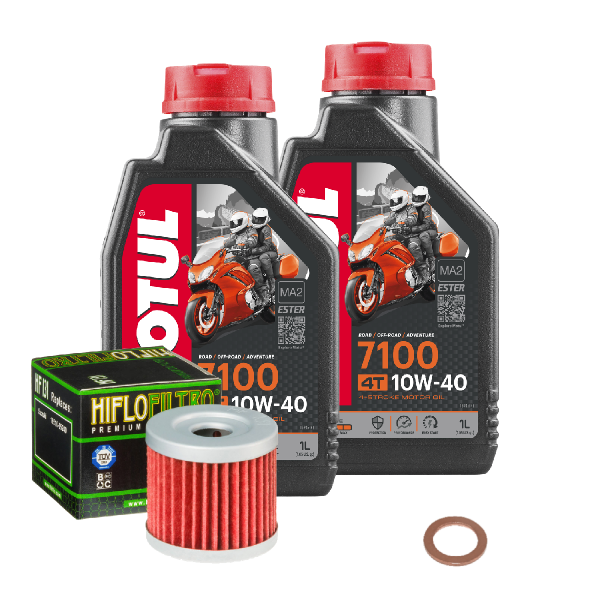 Sachs Roadster 125 V2 Service Kit Ölwechsel Öl Motul 7100 10W40 Ölfilter