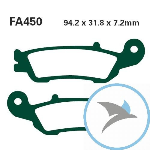 Bremsklotz Sinter R EBC oder 7874753 - FA450R