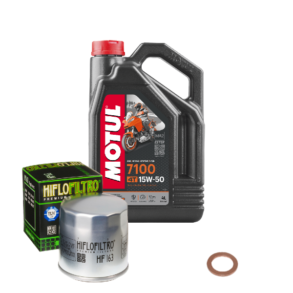 BMW K 1200 LT ABS Service Kit Ölwechsel Öl Motul 7100 15W50 Ölfilter