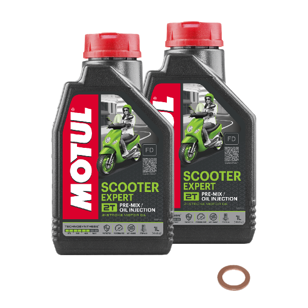 Piaggio Sfera 50 1 TT Service Kit Ölwechsel Öl Motul Scooter Dichtring