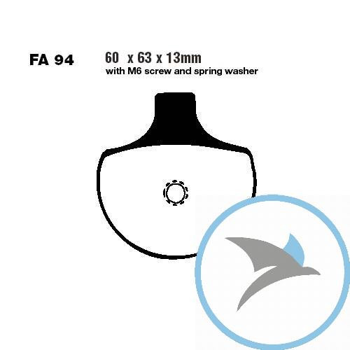 Bremsklotz Sinter HH EBC - FA094HH