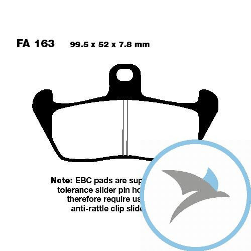 Bremsklotz Standard EBC oder 7872492 - FA163