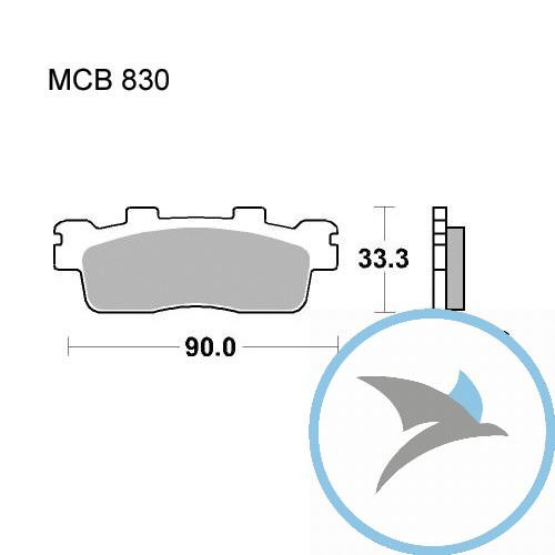 Bremsklotz Standard TRW - MCB830