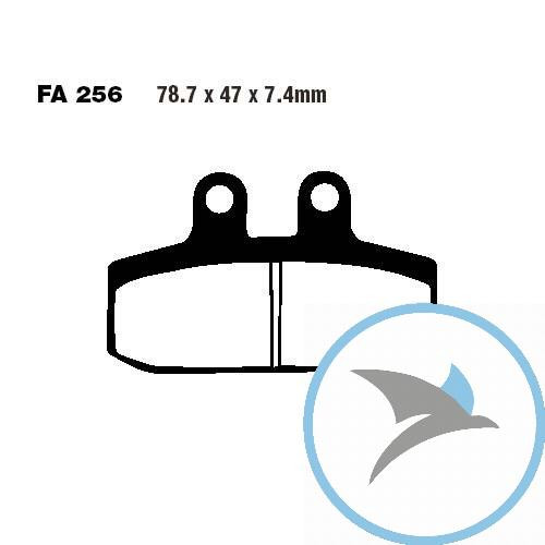 Bremsklotz Standard Scooter EBC oder 7872211 - SFA256