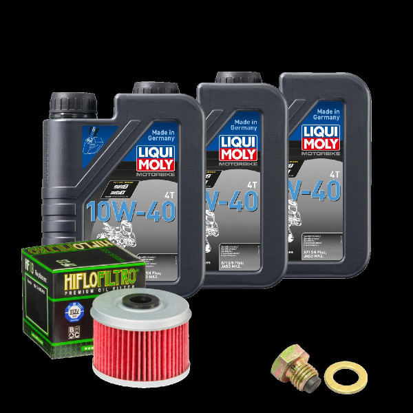 Honda TRX 500 FA Fourtrax Foreman Service Kit Öl LIQUI MOLY 10W-40 Ölfilter