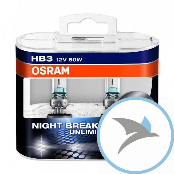 Lampe HB3 12V60W Duobox Night Breaker Unlimited