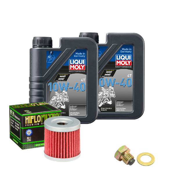 Suzuki DR-Z 400 SMU Service Kit Ölwechsel Öl LIQUI MOLY 10W-40 Ölfilter