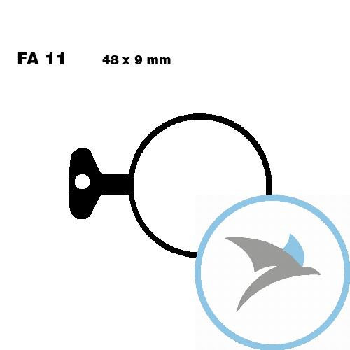 Bremsklotz Standard EBC oder 7871288 - FA011