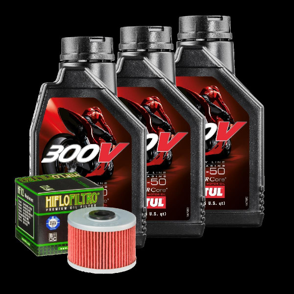 Polaris Predator 500 Service Kit Ölwechsel Öl Motul 300V 15W50 Ölfilter