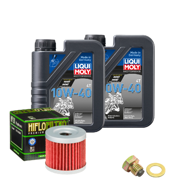 Sachs Roadster 125 V2 Service Kit Ölwechsel Öl LIQUI MOLY 10W-40 Ölfilter