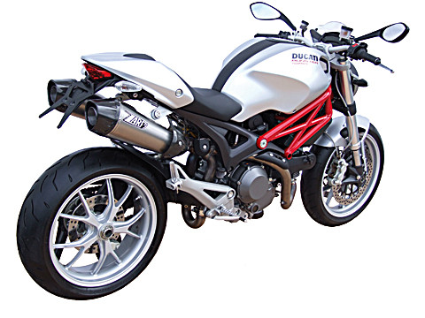 ZARD Ducati Monster 696/1100, 09-, + Kat.