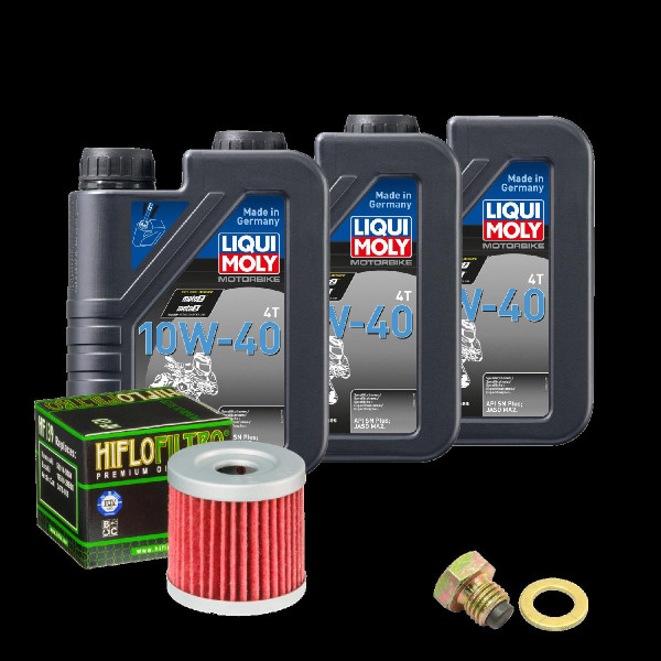 Arctic Cat DVX 400 Service Kit Ölwechsel Öl LIQUI MOLY 10W-40 Ölfilter