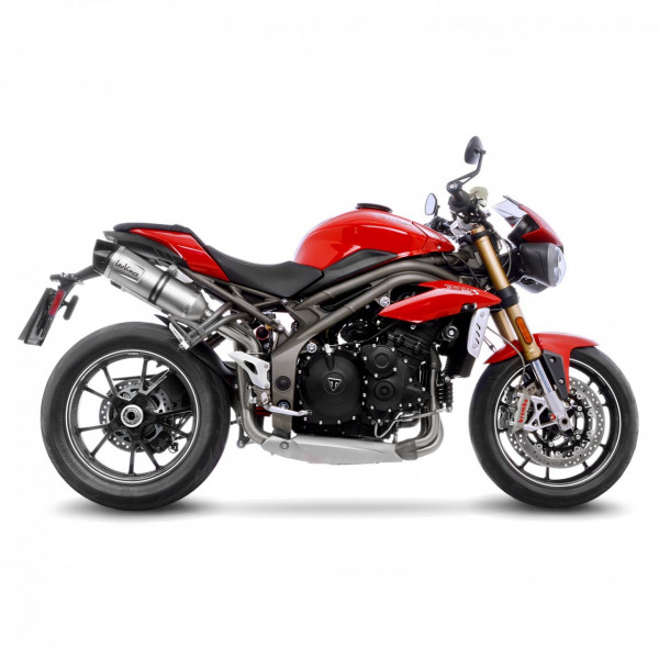 LeoVince LV One EVO Edelstahl TRIUMPH SPEED TRIPLE 1050 R/S 16-17