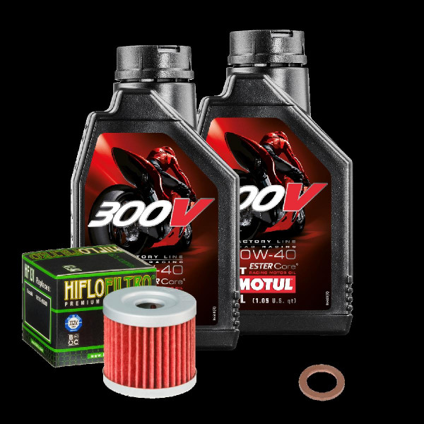 Sachs Roadster 125 V2 Service Kit Ölwechsel Öl Motul 300V 10W40 Ölfilter