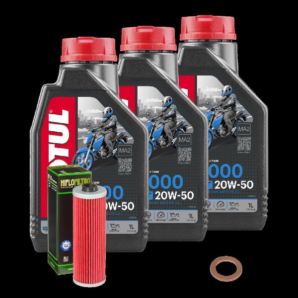 BMW R 60 /6 Service Kit Ölwechsel Öl Motul 3000 20W50 Ölfilter