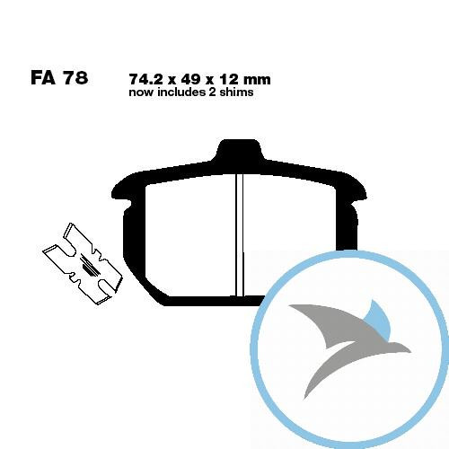 Bremsklotz Standard EBC - FA078