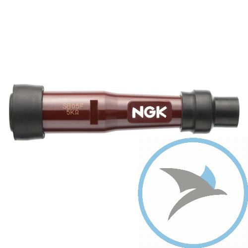 Zündkerzenstecker SD05F-R rot NGK - 8238