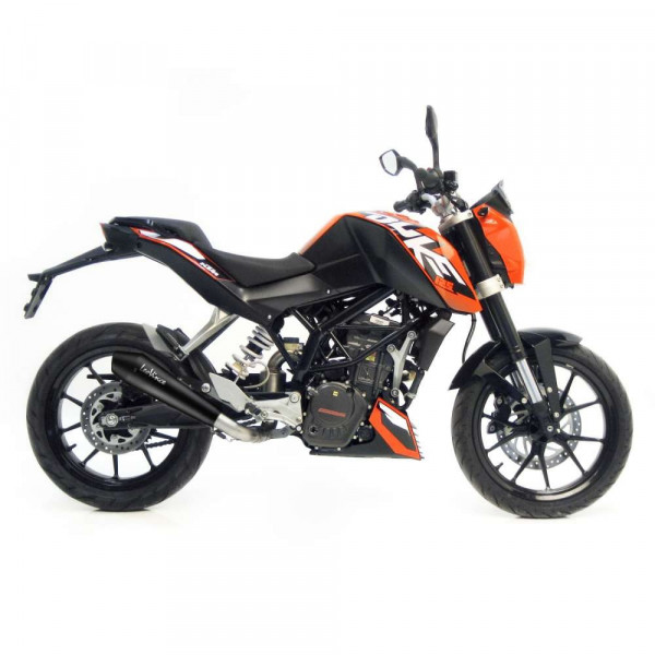 LeoVince GP Style schwarz KTM Duke 125 ´11/16 - Duke 200 ´12/14