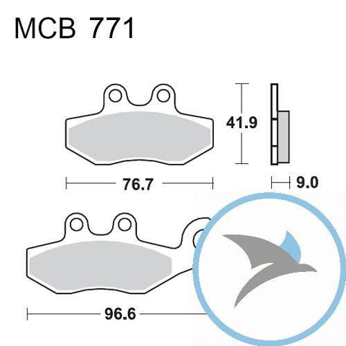 Bremsklotz Standard TRW - MCB771