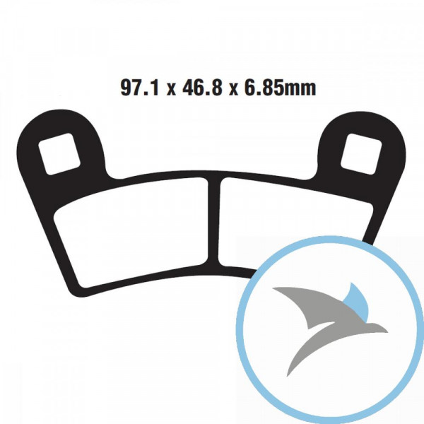 Bremsklotz Standard EBC - FA456TT