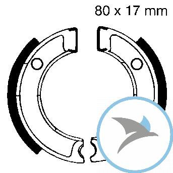 Bremsbacken mit Feder EBC oder 7860687 - Y501