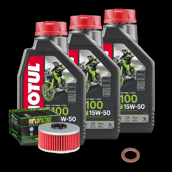 Yamaha XJ 900 F Service Kit Ölwechsel Öl Motul 5100 15W50 Ölfilter