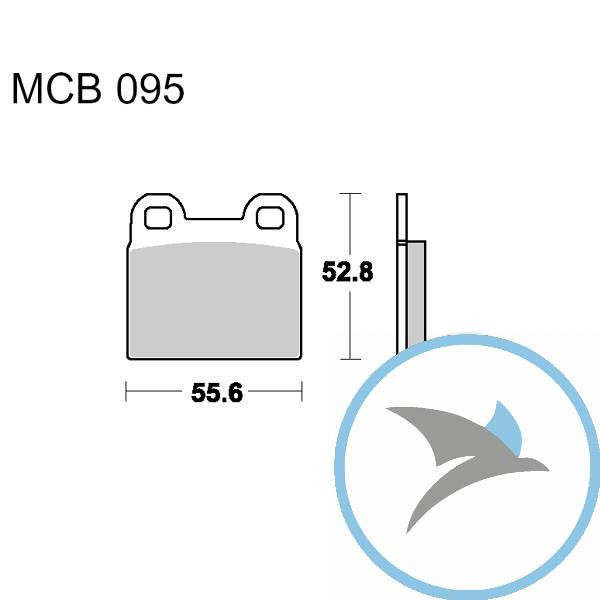 Bremsklotz Standard TRW oder 7326697 - MCB95