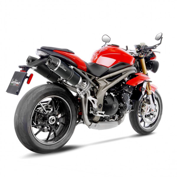 LeoVince LV ONE EVO Carbon TRIUMPH SPEED TRIPLE 1050 R/S 16-17