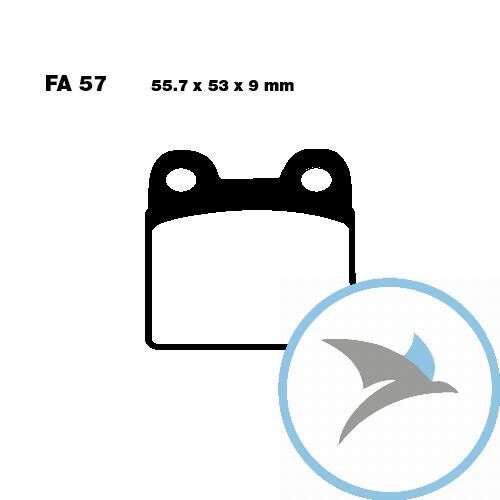 Bremsklotz Standard EBC oder 7871379 - FA057