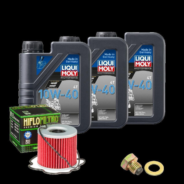 Suzuki GSF 400 Bandit Service Kit Ölwechsel Öl LIQUI MOLY 10W-40 Ölfilter