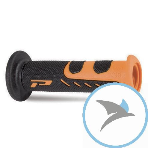 Griffgummi orange / schwarz D.22 mm. L.122MM geschlossen - PA072500AR02