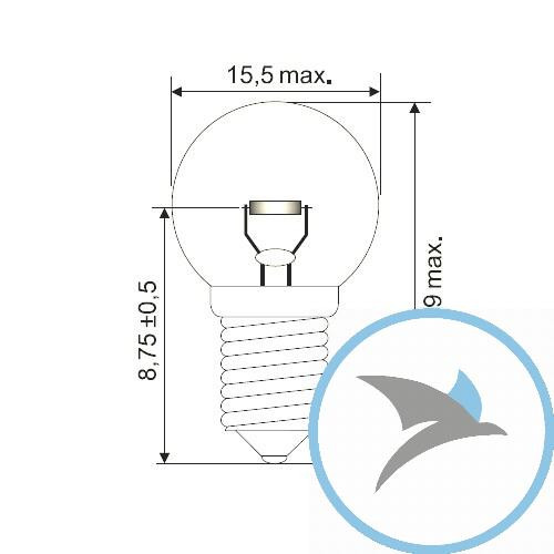 Lampe 6V2.4W JMP EP10 Inhalt 10 Stück