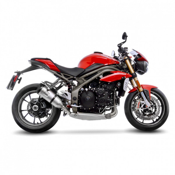 LeoVince FACTORY S Edelstahl TRIUMPH SPEED TRIPLE 1050 R/S 16-17