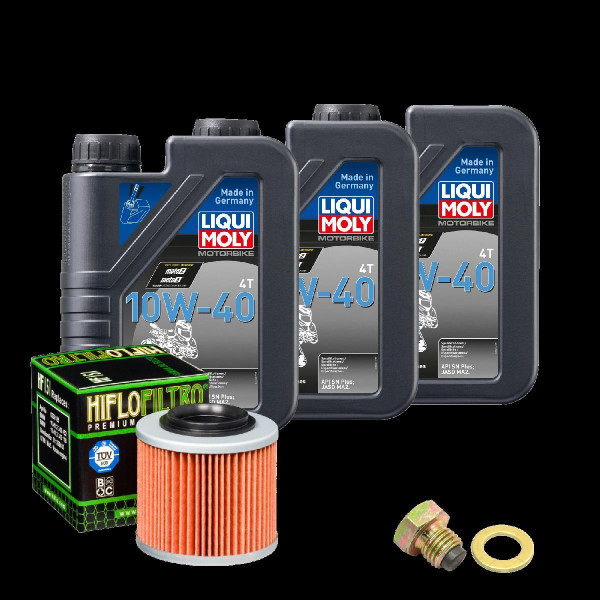 Aprilia Pegaso 650 ie Service Kit Ölwechsel Öl LIQUI MOLY 10W-40 Ölfilter