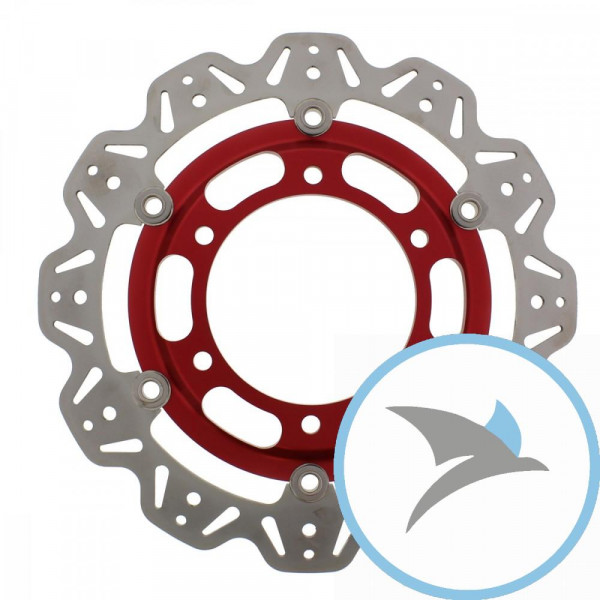 Bremsscheibe VEE EBC rot - VR640RED