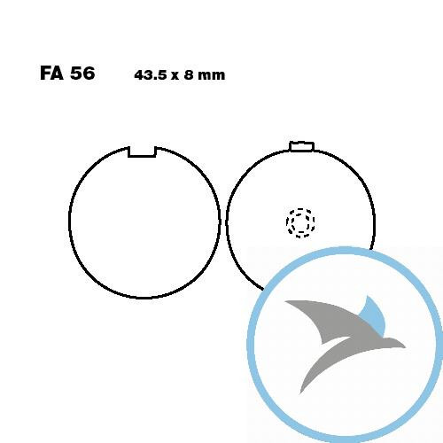 Bremsklotz Standard EBC oder 7870694 - FA056