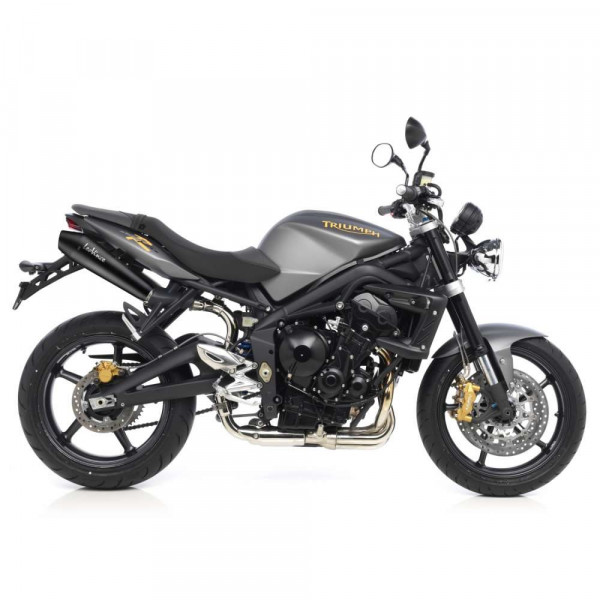 LeoVince GP Style schwarz Triumph Street Triple / R 675 ´07/12