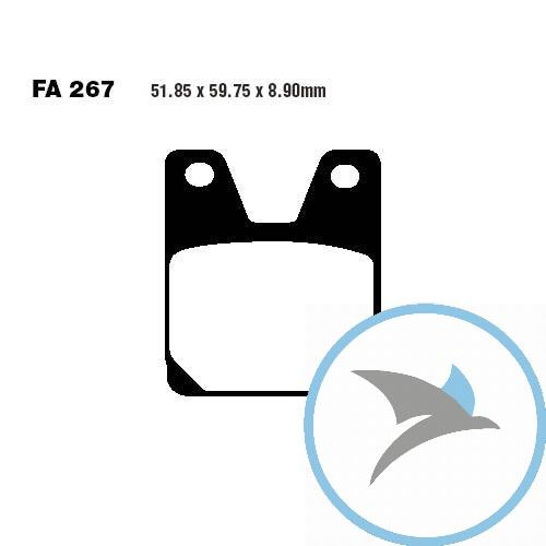 Bremsklotz Standard EBC oder 7870736 - FA267