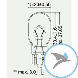 Lampe 12V16W JMP W2.1X9.5D Inhalt 10 Stück