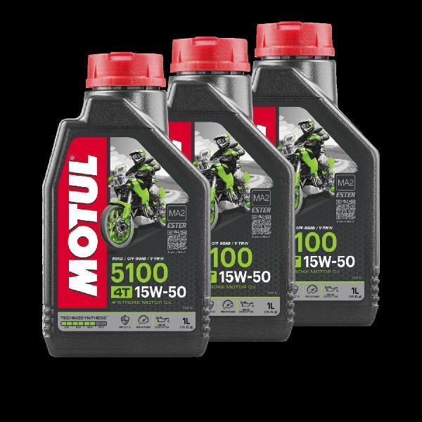 Royal Enfield Bullet 500 ES E-Start Service Kit Ölwechsel Öl Motul 5100 15W50